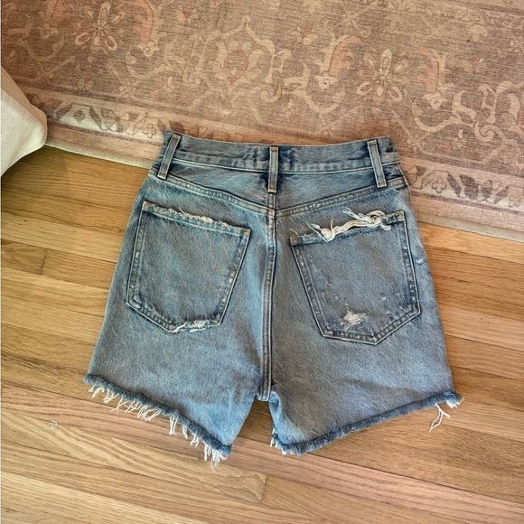 Agolde Dee Ultra High Rise shorts in Ricochet - Picture 4 of 6